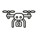 icon_animals_drone_line_art icon preview