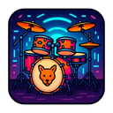 icon_animals_drum_cyberpunk icon preview