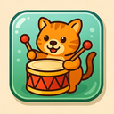 icon_animals_drum_glassy icon preview