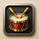 icon_animals_drum_metallic icon preview