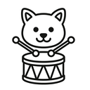 icon_animals_drum_outline icon preview