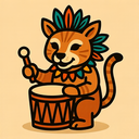 icon_animals_drum_tribal icon preview