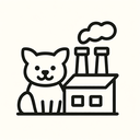 icon_animals_factory_line_art icon preview