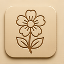 icon_animals_flower_embossed icon preview