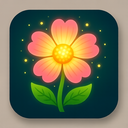 icon_animals_flower_glow_effect icon preview