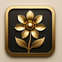icon_animals_flower_metallic icon preview