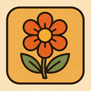 icon_animals_flower_retro icon preview