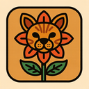 icon_animals_flower_tribal icon preview