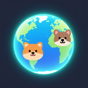 icon_animals_globe_glow_effect icon preview