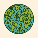 icon_animals_globe_organic_pattern icon preview