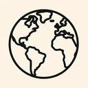 icon_animals_globe_outline icon preview