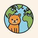 icon_animals_globe_thin icon preview