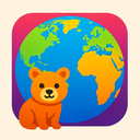 icon_animals_globe_vibrant_colors icon preview