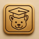 icon_animals_graduation_cap_embossed icon preview