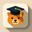 icon_animals_graduation_cap_shadow_effect icon preview