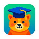 icon_animals_graduation_cap_vibrant_colors icon preview