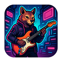 icon_animals_guitar_cyberpunk icon preview