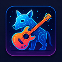 icon_animals_guitar_futuristic icon preview