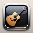 icon_animals_guitar_metallic icon preview