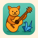 icon_animals_guitar_origami icon preview