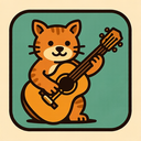 icon_animals_guitar_retro icon preview