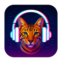 icon_animals_headphones_digital_glitch icon preview