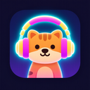 icon_animals_headphones_glow_effect icon preview