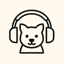 icon_animals_headphones_minimal_outline icon preview