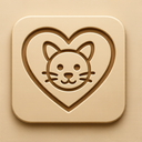 icon_animals_heart_embossed icon preview