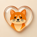 icon_animals_heart_glassy icon preview