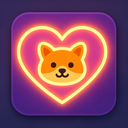 icon_animals_heart_glow_effect icon preview
