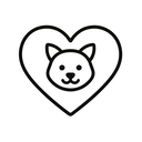 icon_animals_heart_line_art icon preview