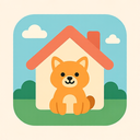 icon_animals_house_flat_pastel icon preview
