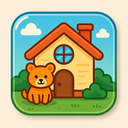 icon_animals_house_glassy icon preview