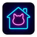 icon_animals_house_neon icon preview