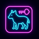 icon_animals_key_neon icon preview