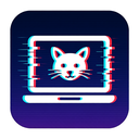 icon_animals_laptop_digital_glitch icon preview