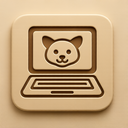 icon_animals_laptop_embossed icon preview