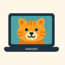 icon_animals_laptop_flat_design icon preview