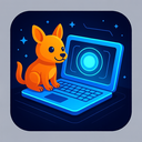 icon_animals_laptop_futuristic icon preview