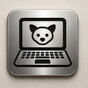 icon_animals_laptop_metallic icon preview