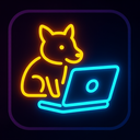 icon_animals_laptop_neon icon preview