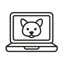 icon_animals_laptop_outline icon preview