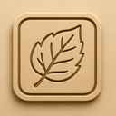 icon_animals_leaf_embossed icon preview