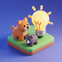 icon_animals_light_bulb_3d_isometric icon preview