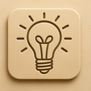 icon_animals_light_bulb_embossed icon preview