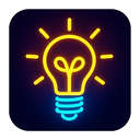 icon_animals_light_bulb_neon icon preview