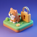 icon_animals_lock_3d_isometric icon preview