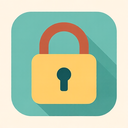 icon_animals_lock_flat_pastel icon preview