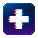 icon_animals_medical_cross_digital_glitch icon preview